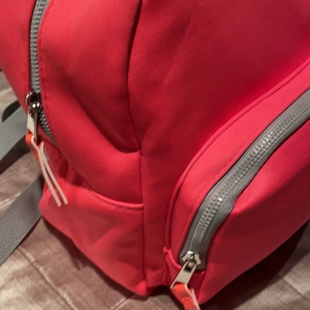 RBX NapSack Pink & Gray Sports Backpack NWTS Brand New